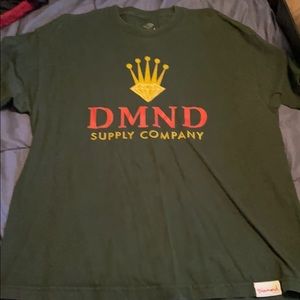 Olive Green Diamond Supply Co. T Shirt